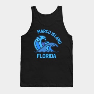 Marco Island Florida Pocket Wave Tank Top